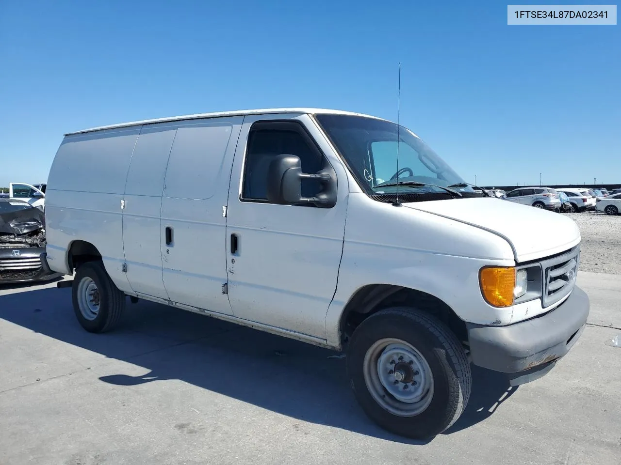 2007 Ford Econoline E350 Super Duty Van VIN: 1FTSE34L87DA02341 Lot: 76286704