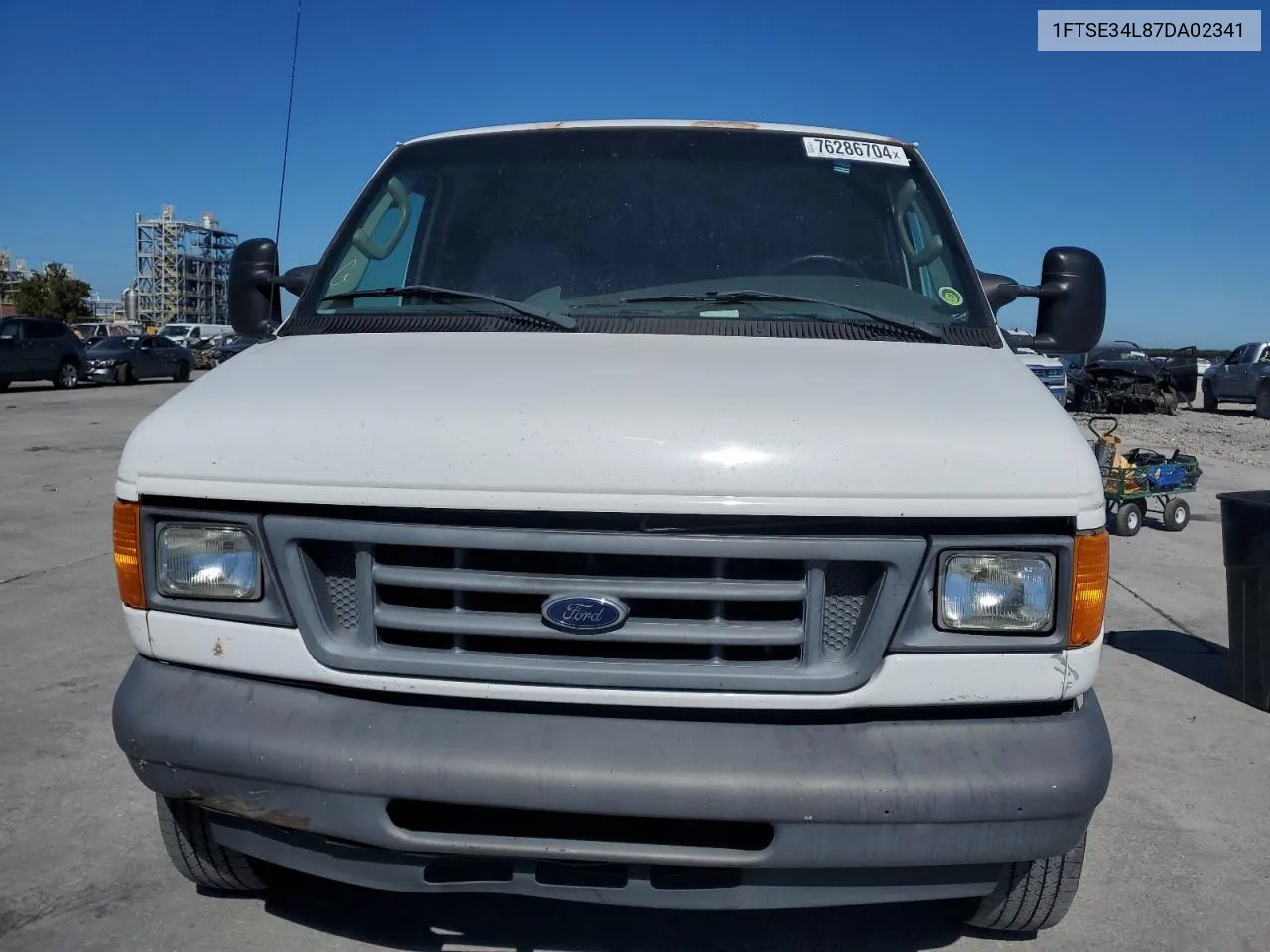 2007 Ford Econoline E350 Super Duty Van VIN: 1FTSE34L87DA02341 Lot: 76286704