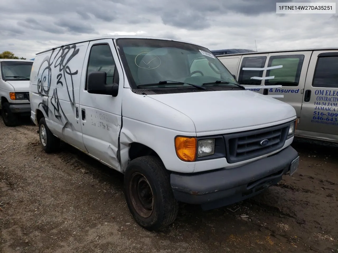 1FTNE14W27DA35251 2007 Ford Econoline E150 Van