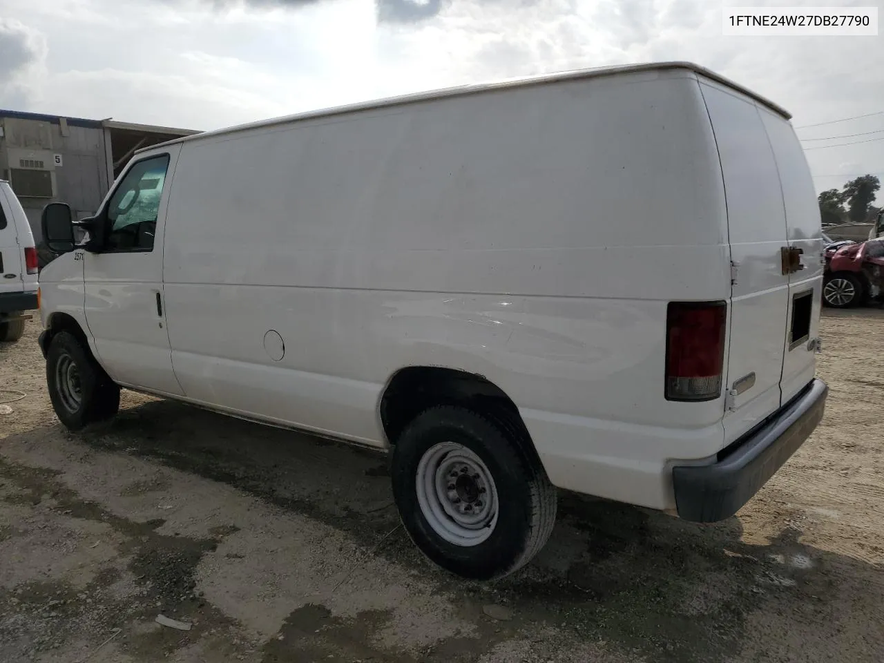 2007 Ford Econoline E250 Van VIN: 1FTNE24W27DB27790 Lot: 76518824