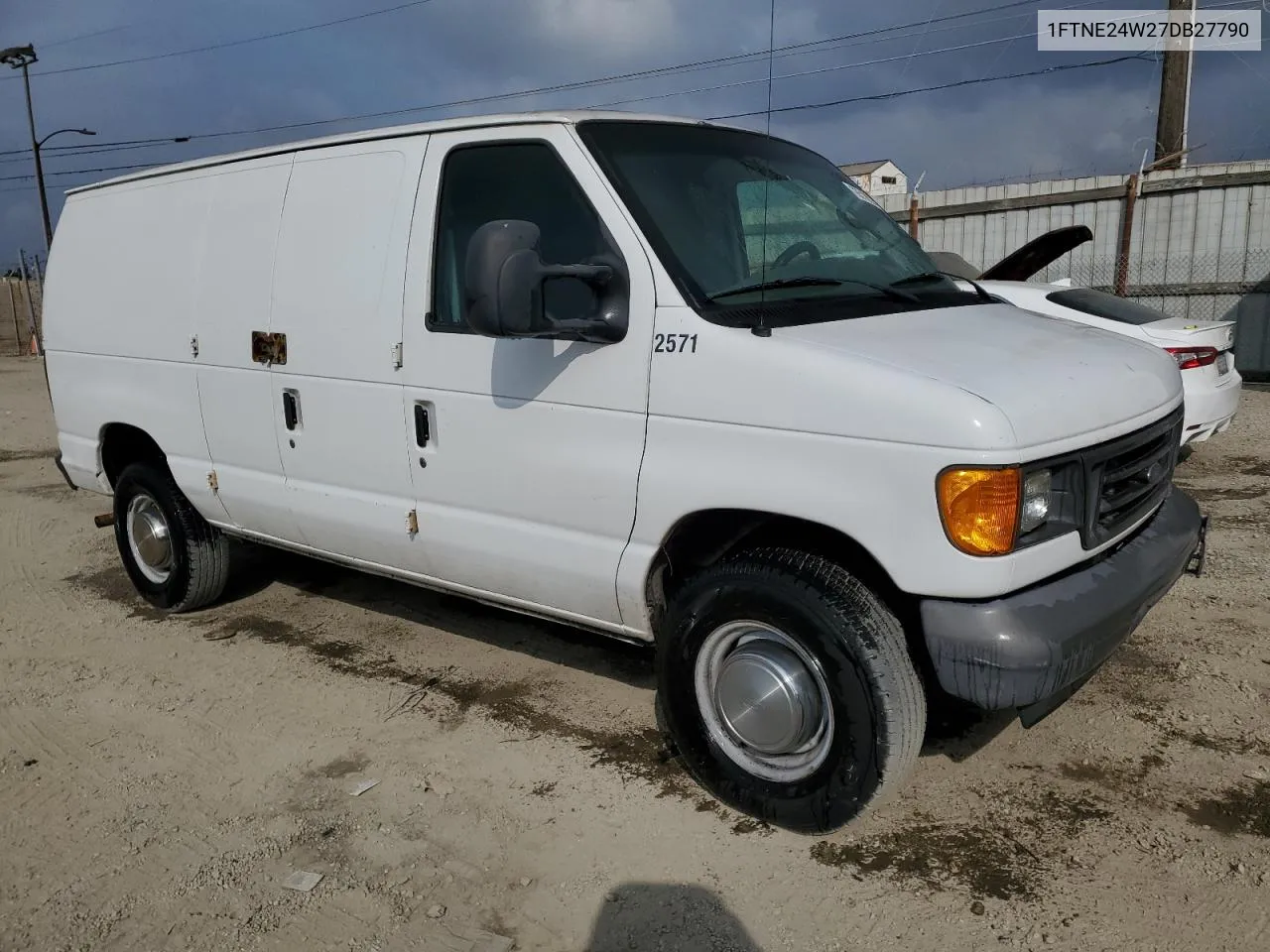 2007 Ford Econoline E250 Van VIN: 1FTNE24W27DB27790 Lot: 76518824