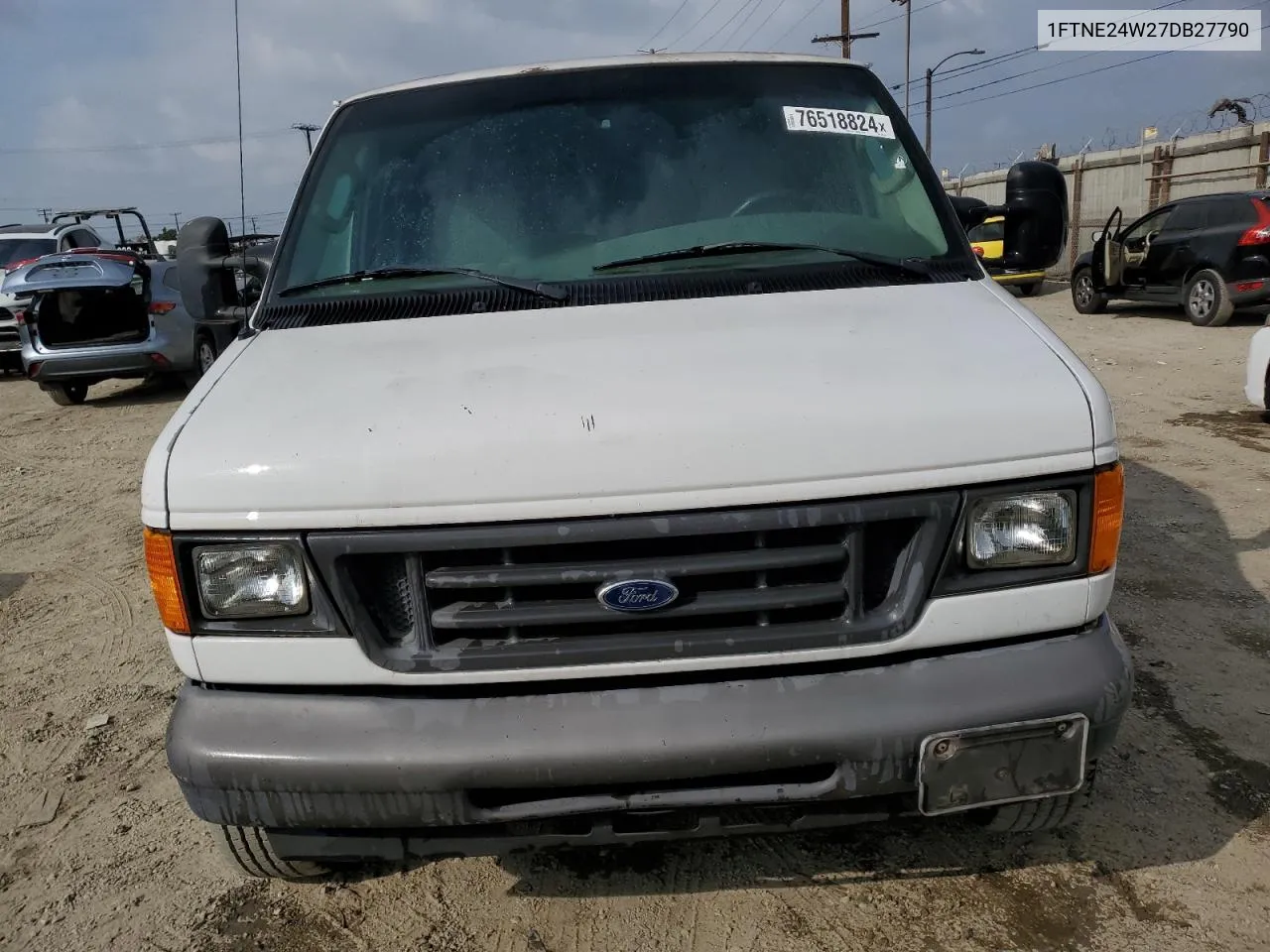 2007 Ford Econoline E250 Van VIN: 1FTNE24W27DB27790 Lot: 76518824