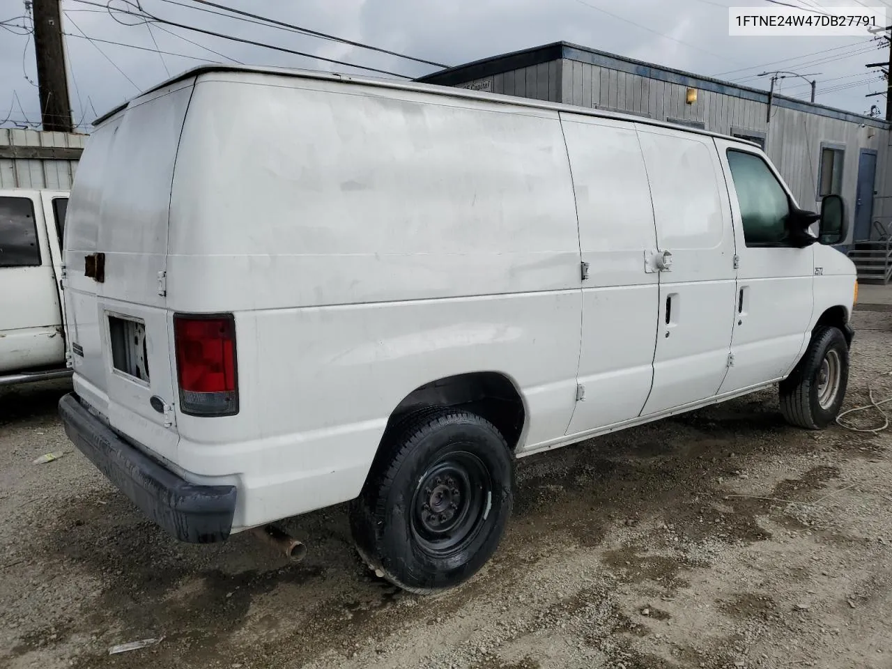 2007 Ford Econoline E250 Van VIN: 1FTNE24W47DB27791 Lot: 76519014