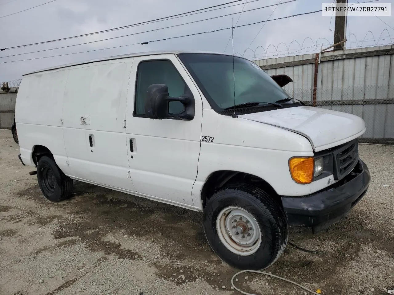 2007 Ford Econoline E250 Van VIN: 1FTNE24W47DB27791 Lot: 76519014