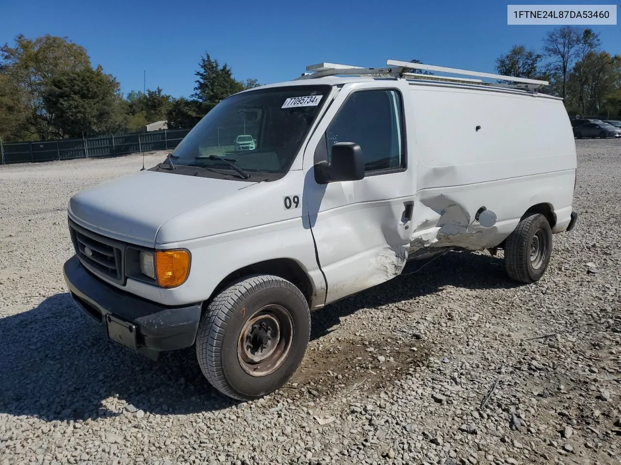 2007 Ford Econoline E250 Van VIN: 1FTNE24L87DA53460 Lot: 77095734