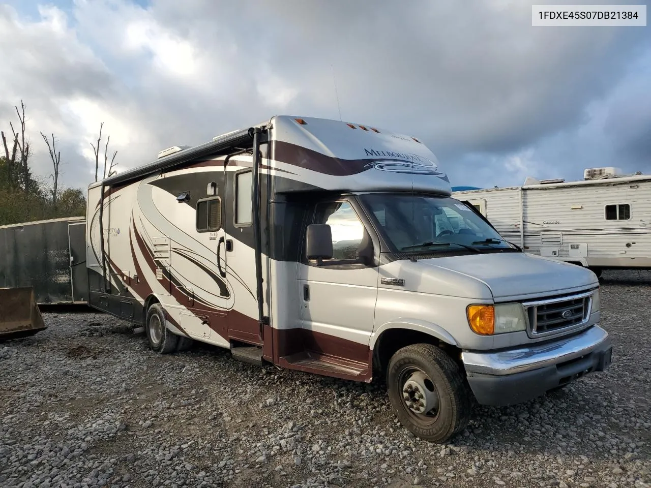 2007 Ford Econoline E450 Super Duty Cutaway Van VIN: 1FDXE45S07DB21384 Lot: 77271704