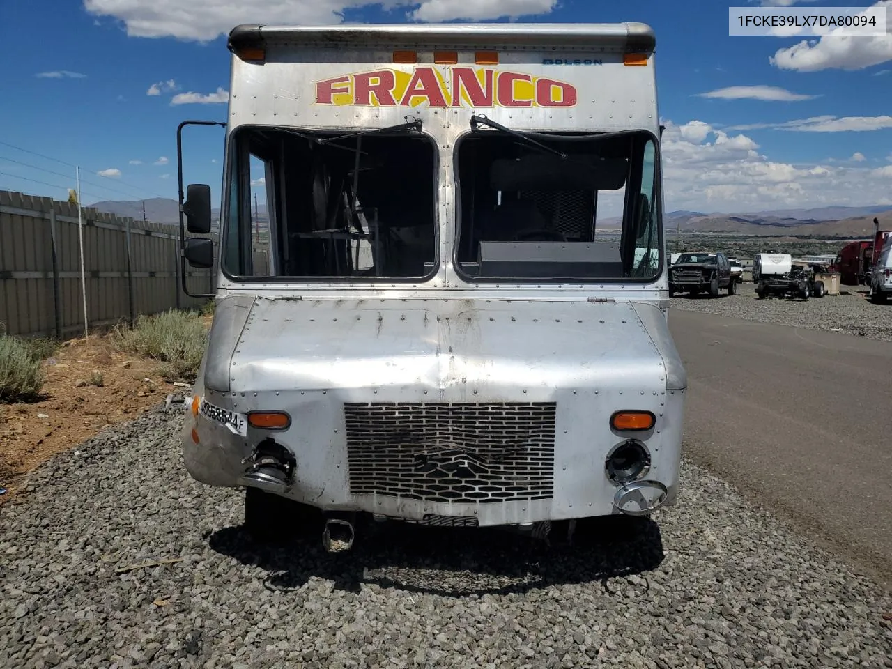 2007 Ford Econoline E350 Super Duty Stripped Chassis VIN: 1FCKE39LX7DA80094 Lot: 77431524