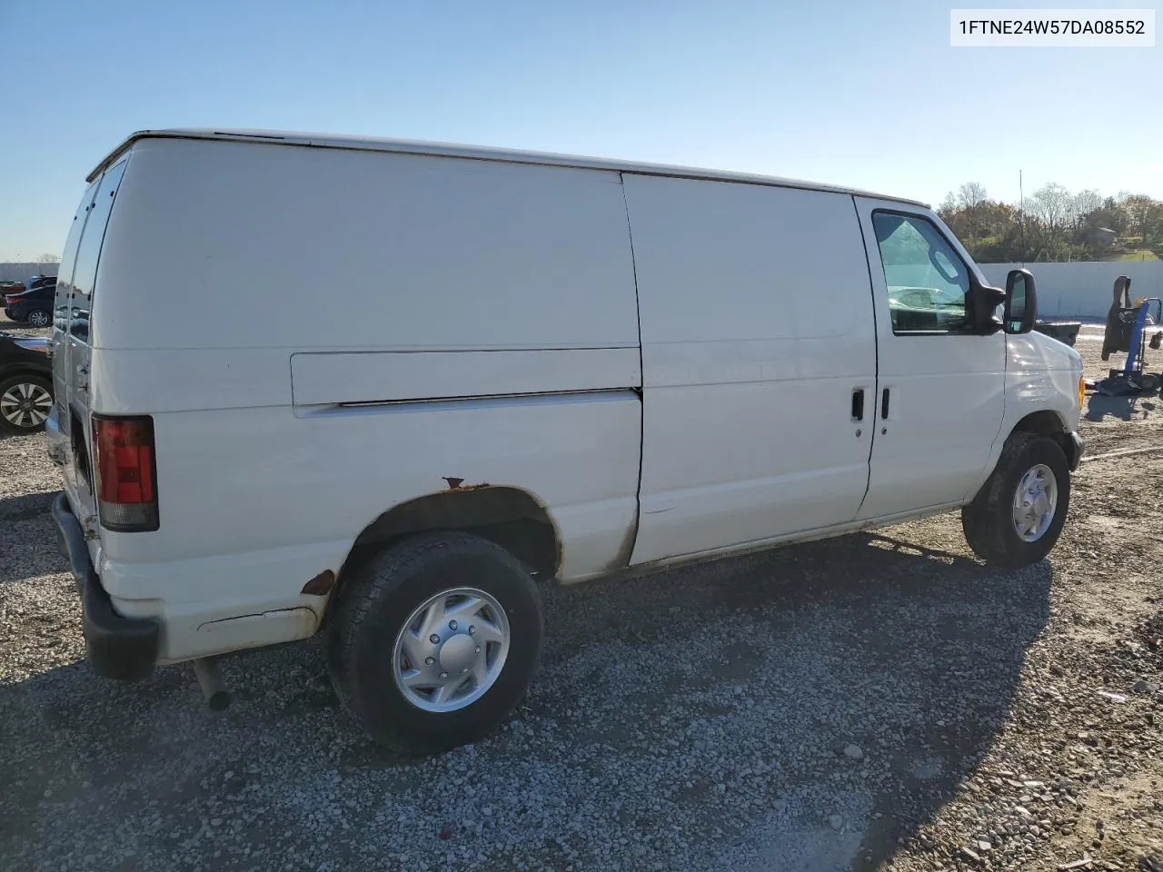 2007 Ford Econoline E250 Van VIN: 1FTNE24W57DA08552 Lot: 78327044