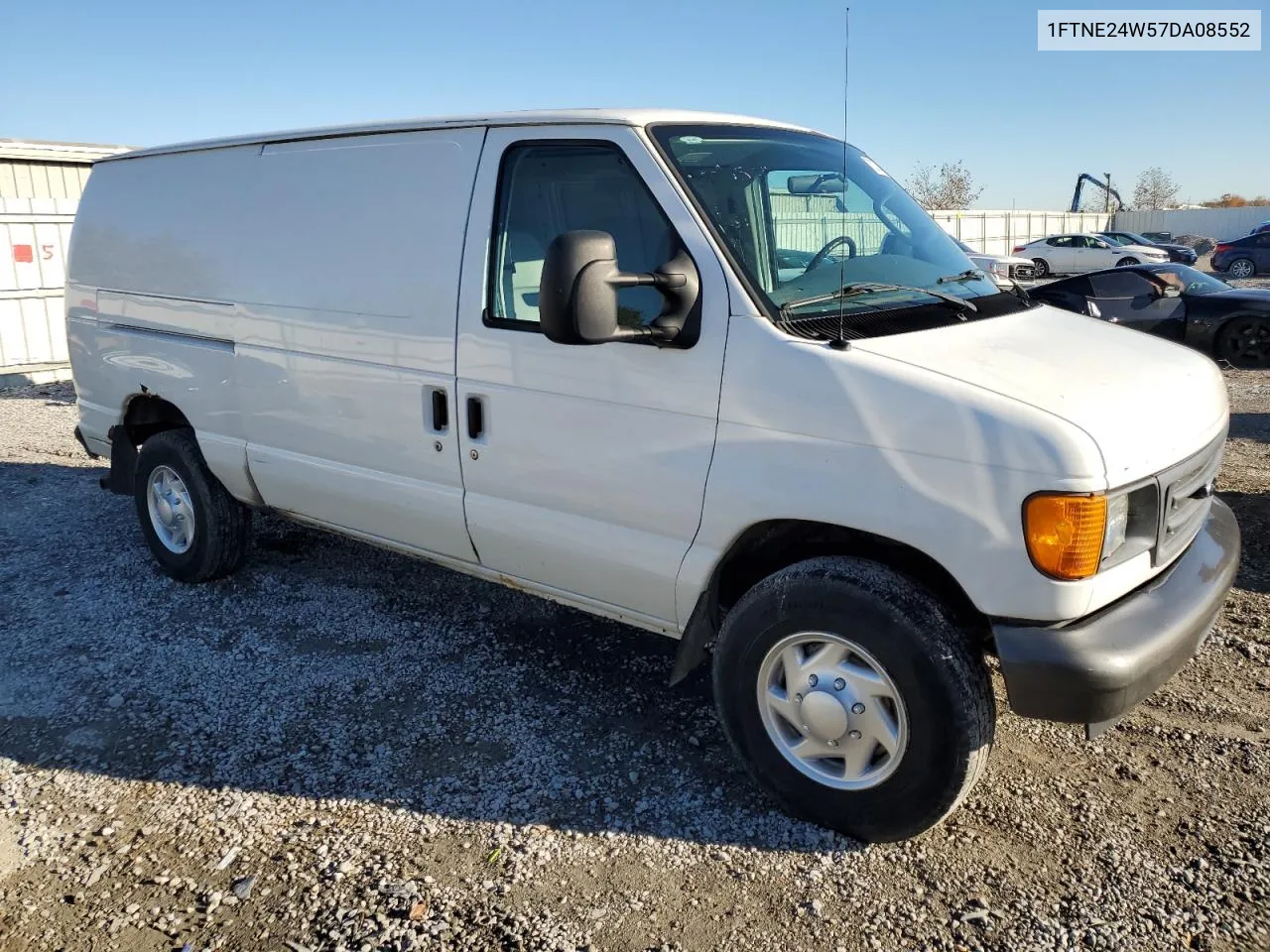 2007 Ford Econoline E250 Van VIN: 1FTNE24W57DA08552 Lot: 78327044