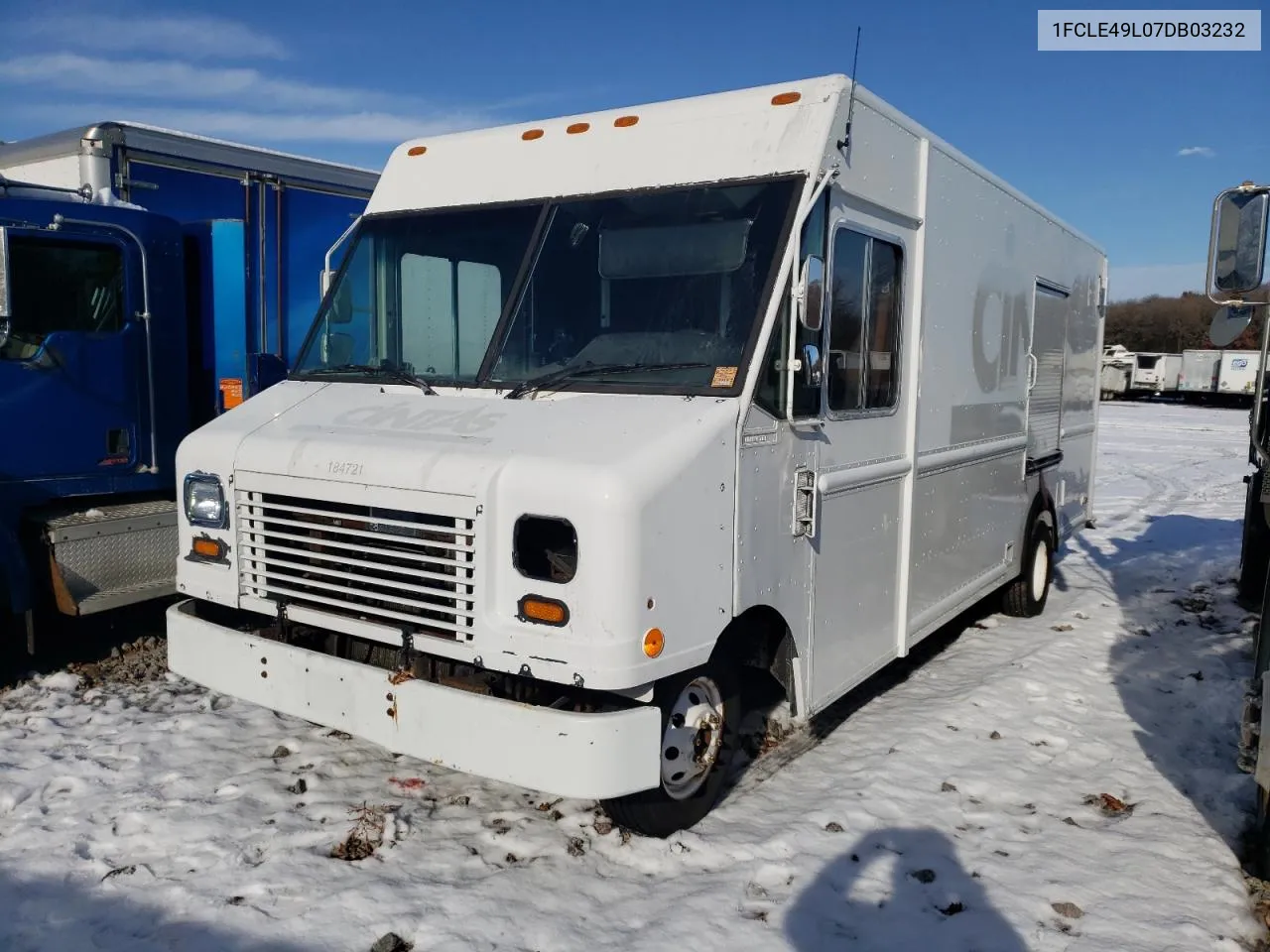 2007 Ford Econoline E450 Super Duty Commercial Stripped Chassis VIN: 1FCLE49L07DB03232 Lot: 78757324