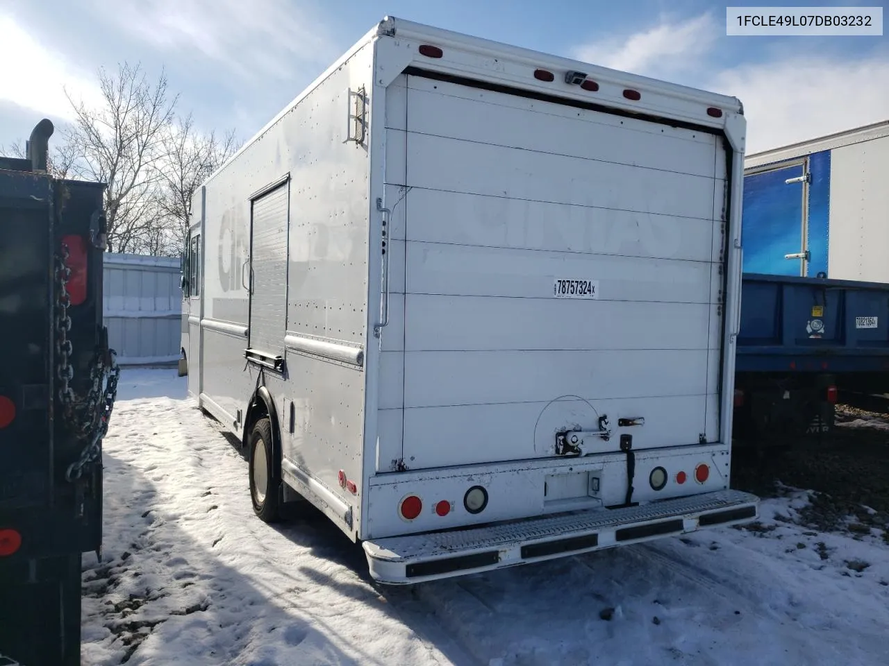 2007 Ford Econoline E450 Super Duty Commercial Stripped Chassis VIN: 1FCLE49L07DB03232 Lot: 78757324