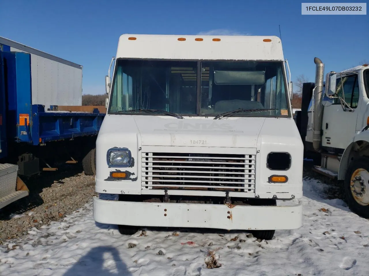 2007 Ford Econoline E450 Super Duty Commercial Stripped Chassis VIN: 1FCLE49L07DB03232 Lot: 78757324