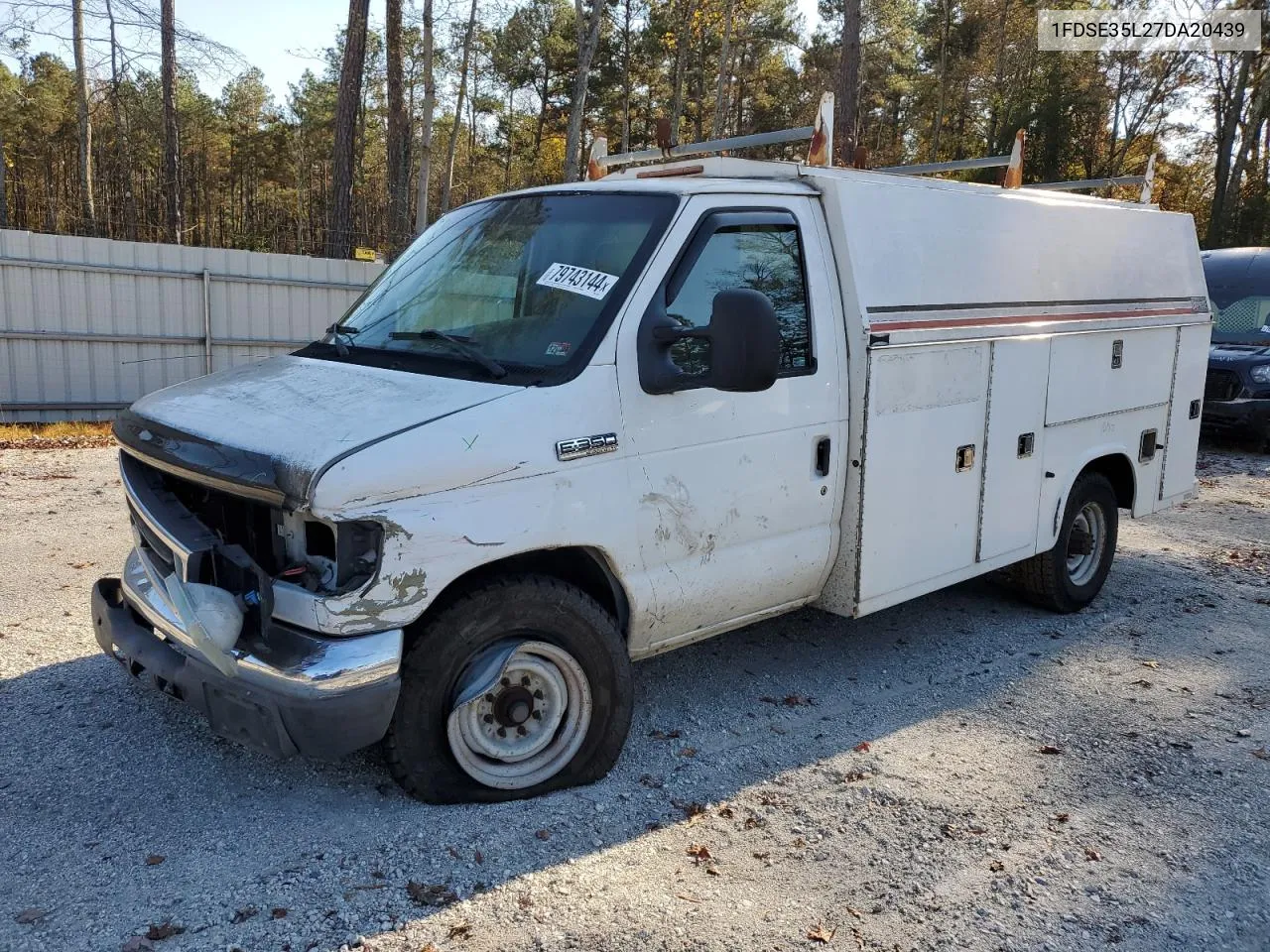 2007 Ford Econoline E350 Super Duty Cutaway Van VIN: 1FDSE35L27DA20439 Lot: 79743144