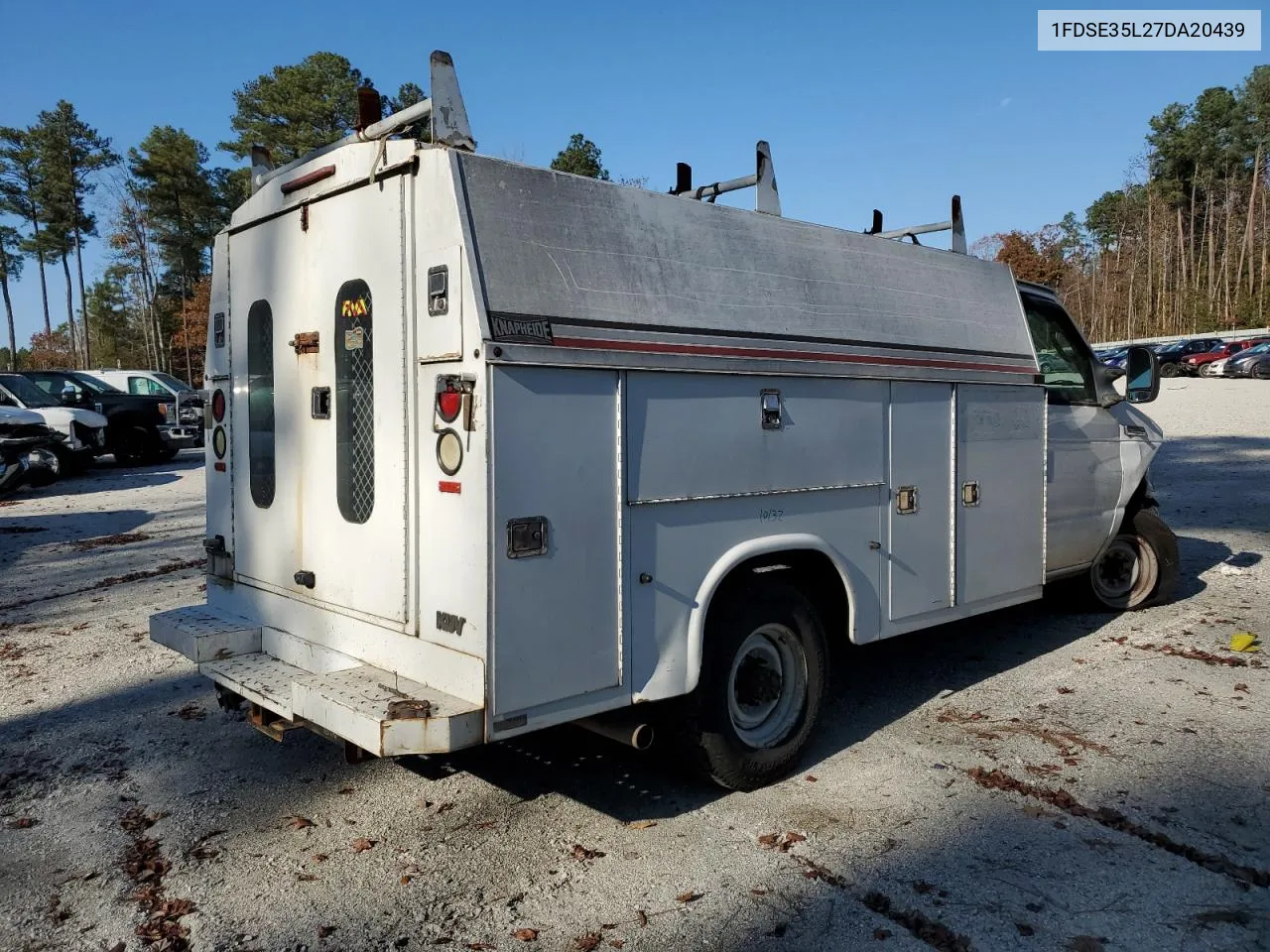 2007 Ford Econoline E350 Super Duty Cutaway Van VIN: 1FDSE35L27DA20439 Lot: 79743144