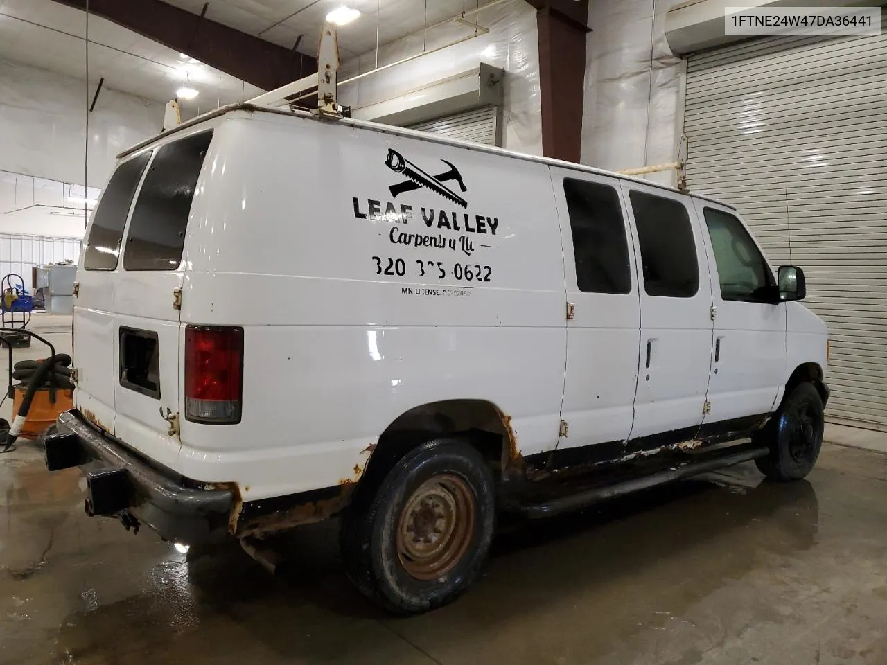 2007 Ford Econoline E250 Van VIN: 1FTNE24W47DA36441 Lot: 80382204