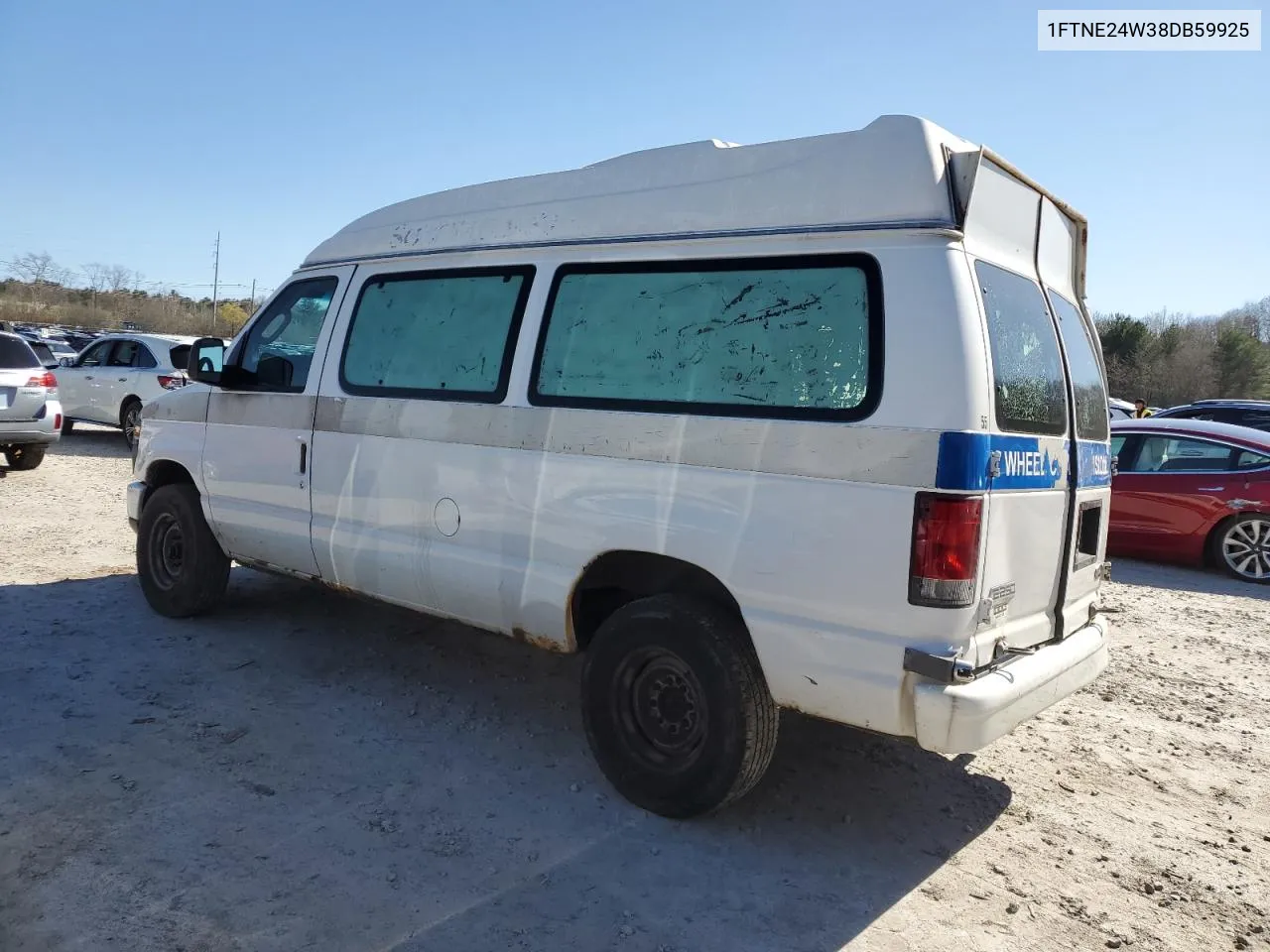 2008 Ford Econoline E250 Van VIN: 1FTNE24W38DB59925 Lot: 51473704