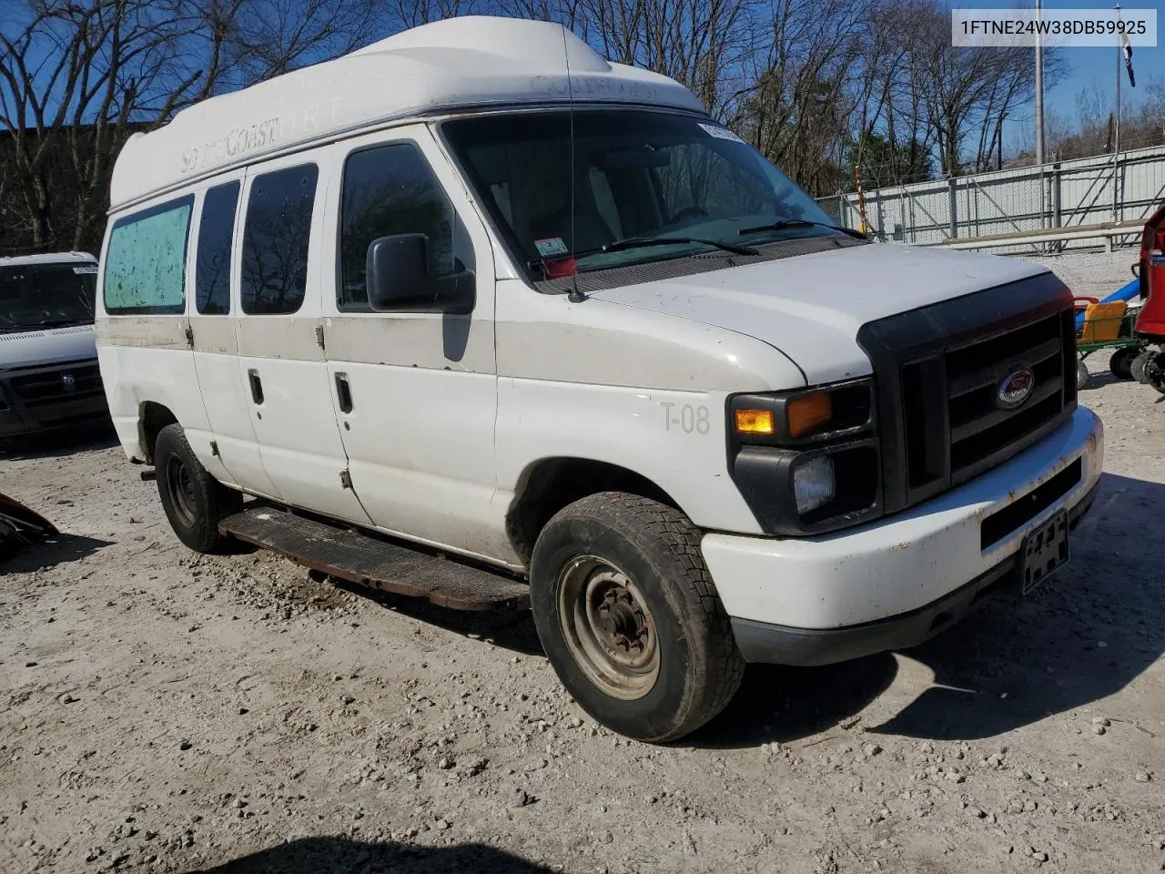 2008 Ford Econoline E250 Van VIN: 1FTNE24W38DB59925 Lot: 51473704