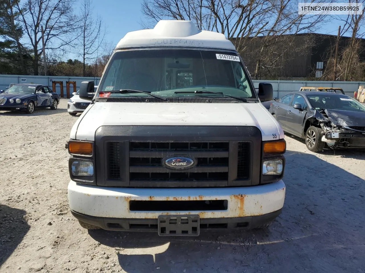 1FTNE24W38DB59925 2008 Ford Econoline E250 Van