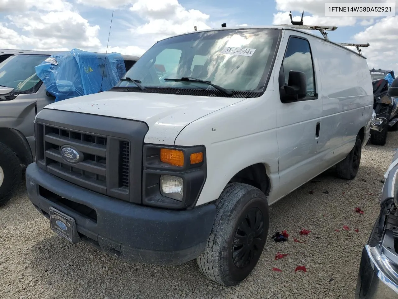 2008 Ford Econoline E150 Van VIN: 1FTNE14W58DA52921 Lot: 51754544