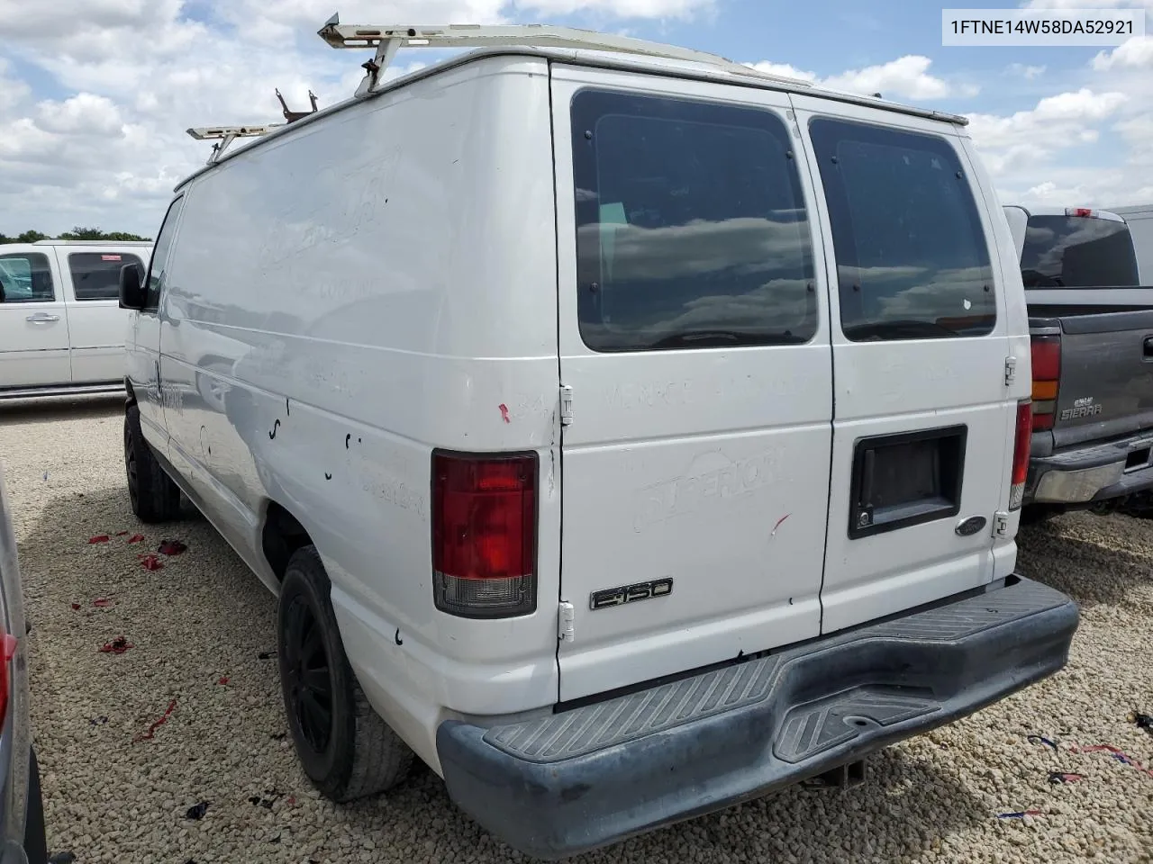 2008 Ford Econoline E150 Van VIN: 1FTNE14W58DA52921 Lot: 51754544