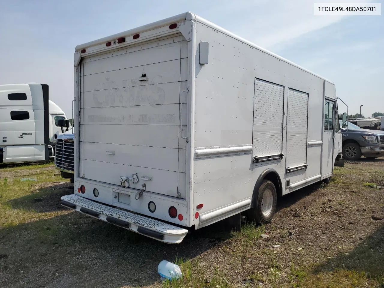 2008 Ford Econoline E450 Super Duty Commercial Stripped Chassis VIN: 1FCLE49L48DA50701 Lot: 58074084