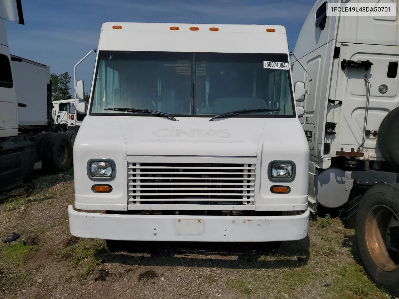 2008 Ford Econoline E450 Super Duty Commercial Stripped Chassis VIN: 1FCLE49L48DA50701 Lot: 58074084