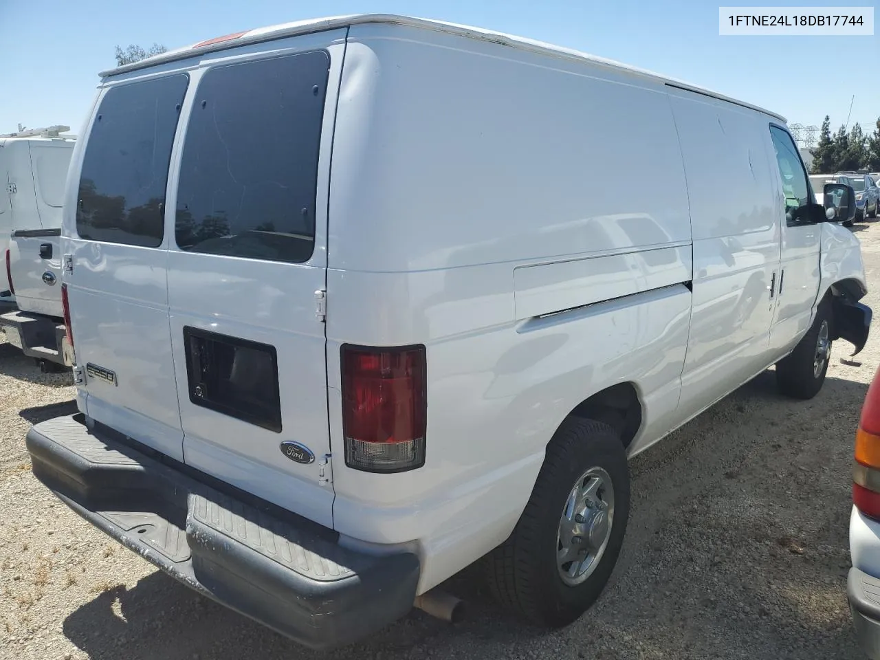 2008 Ford Econoline E250 Van VIN: 1FTNE24L18DB17744 Lot: 61255144