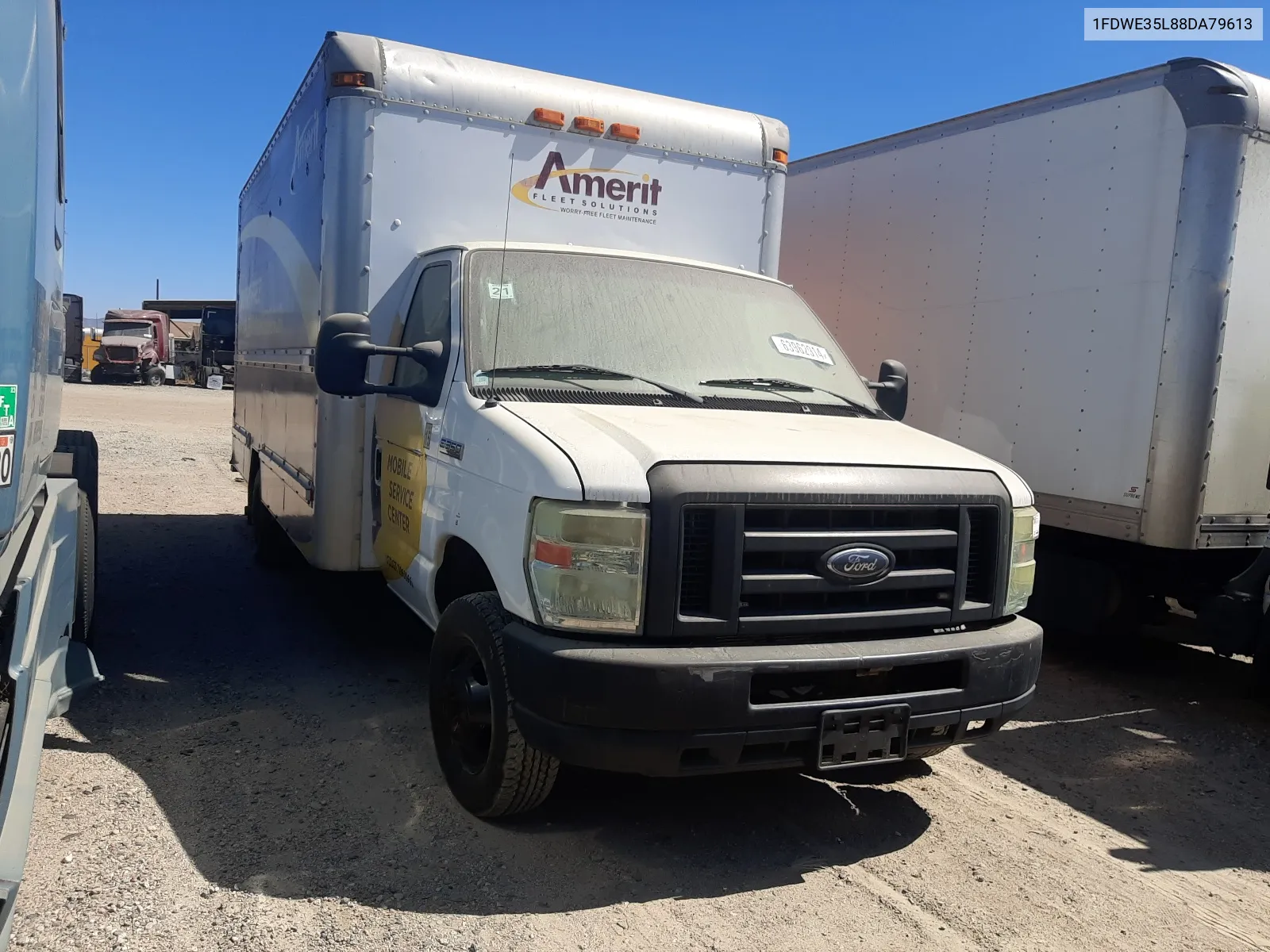 2008 Ford Econoline E350 Super Duty Cutaway Van VIN: 1FDWE35L88DA79613 Lot: 63962914