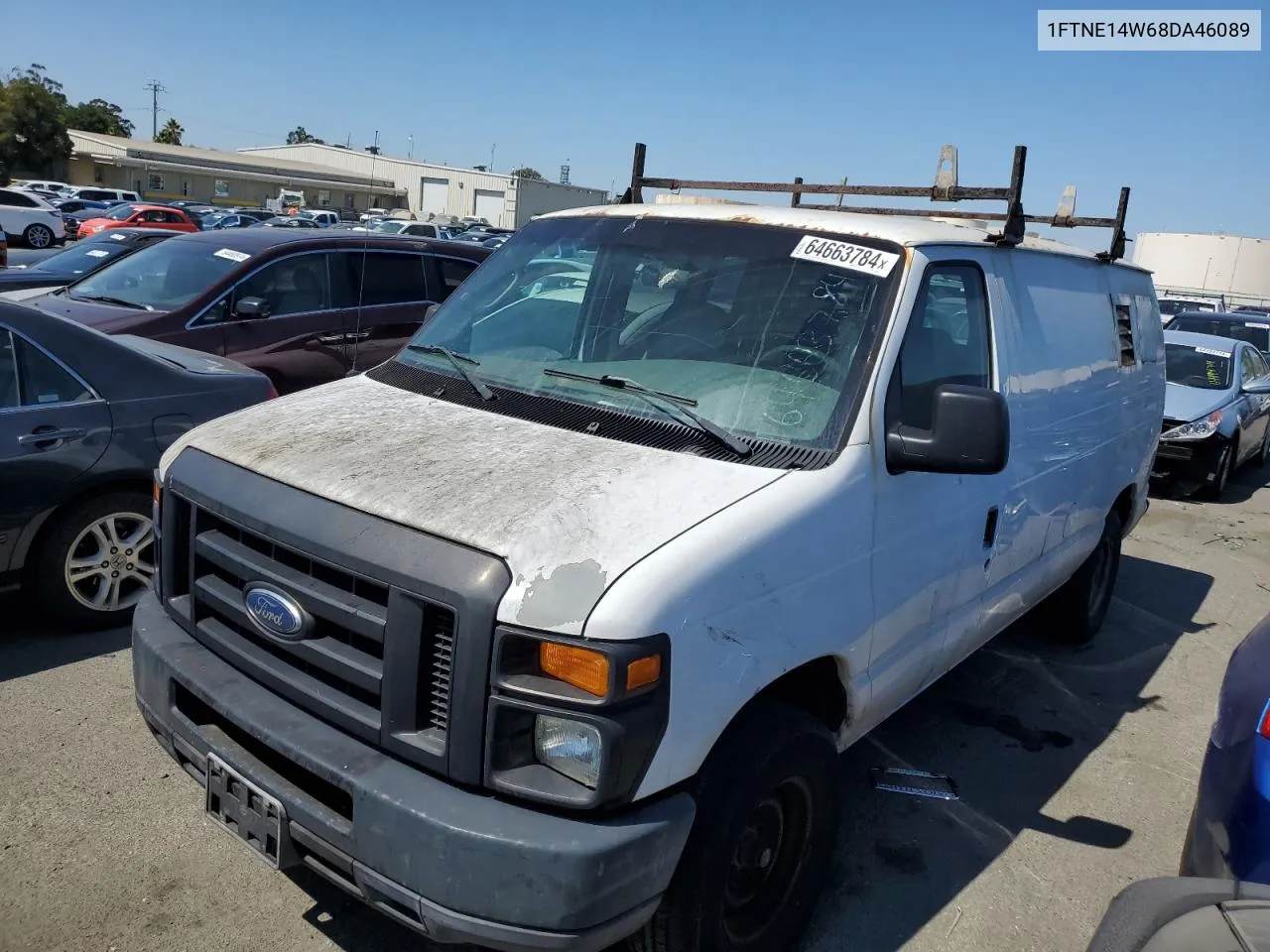 2008 Ford Econoline E150 Van VIN: 1FTNE14W68DA46089 Lot: 64663784