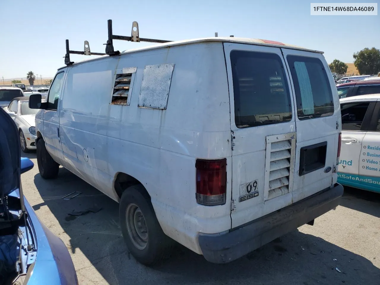 2008 Ford Econoline E150 Van VIN: 1FTNE14W68DA46089 Lot: 64663784