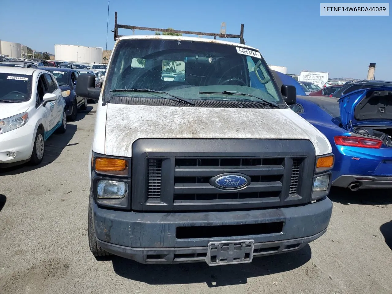 2008 Ford Econoline E150 Van VIN: 1FTNE14W68DA46089 Lot: 64663784