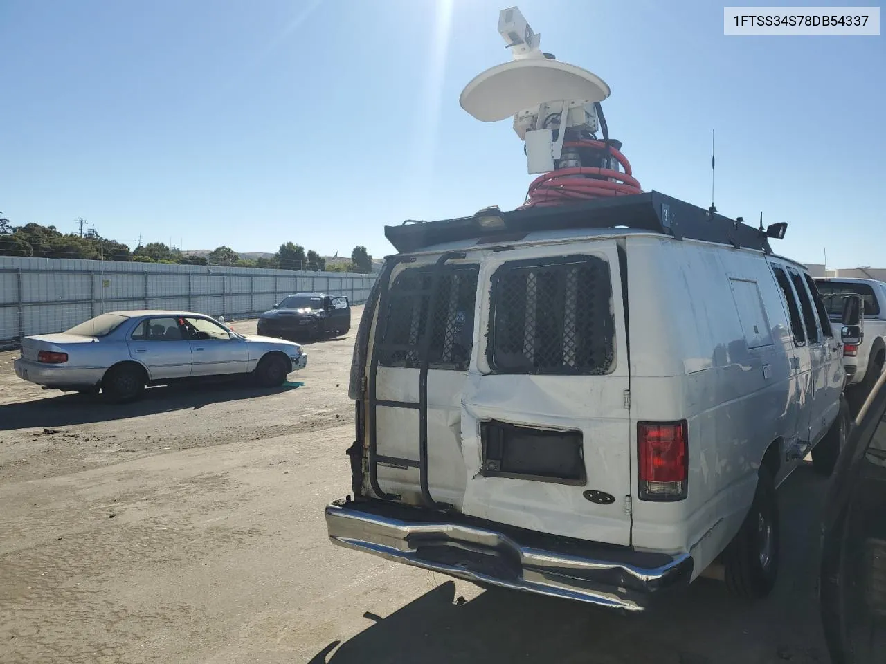 2008 Ford Econoline E350 Super Duty Van VIN: 1FTSS34S78DB54337 Lot: 66548494