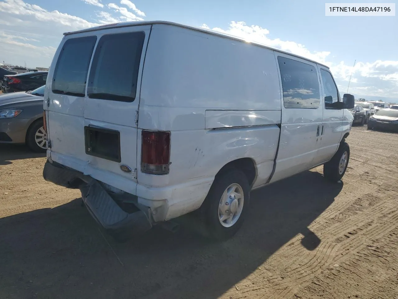 2008 Ford Econoline E150 Van VIN: 1FTNE14L48DA47196 Lot: 67755574