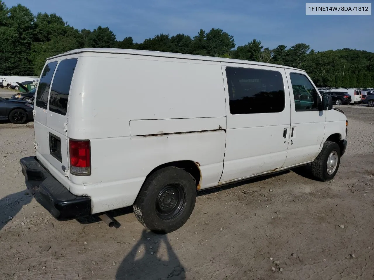 2008 Ford Econoline E150 Van VIN: 1FTNE14W78DA71812 Lot: 68387274