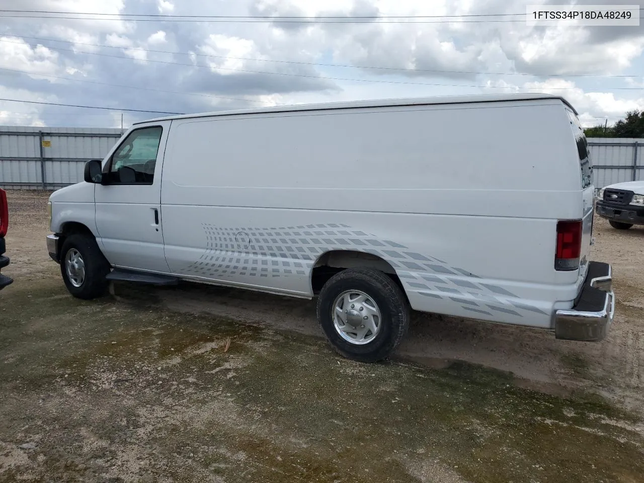 2008 Ford Econoline E350 Super Duty Van VIN: 1FTSS34P18DA48249 Lot: 69308874