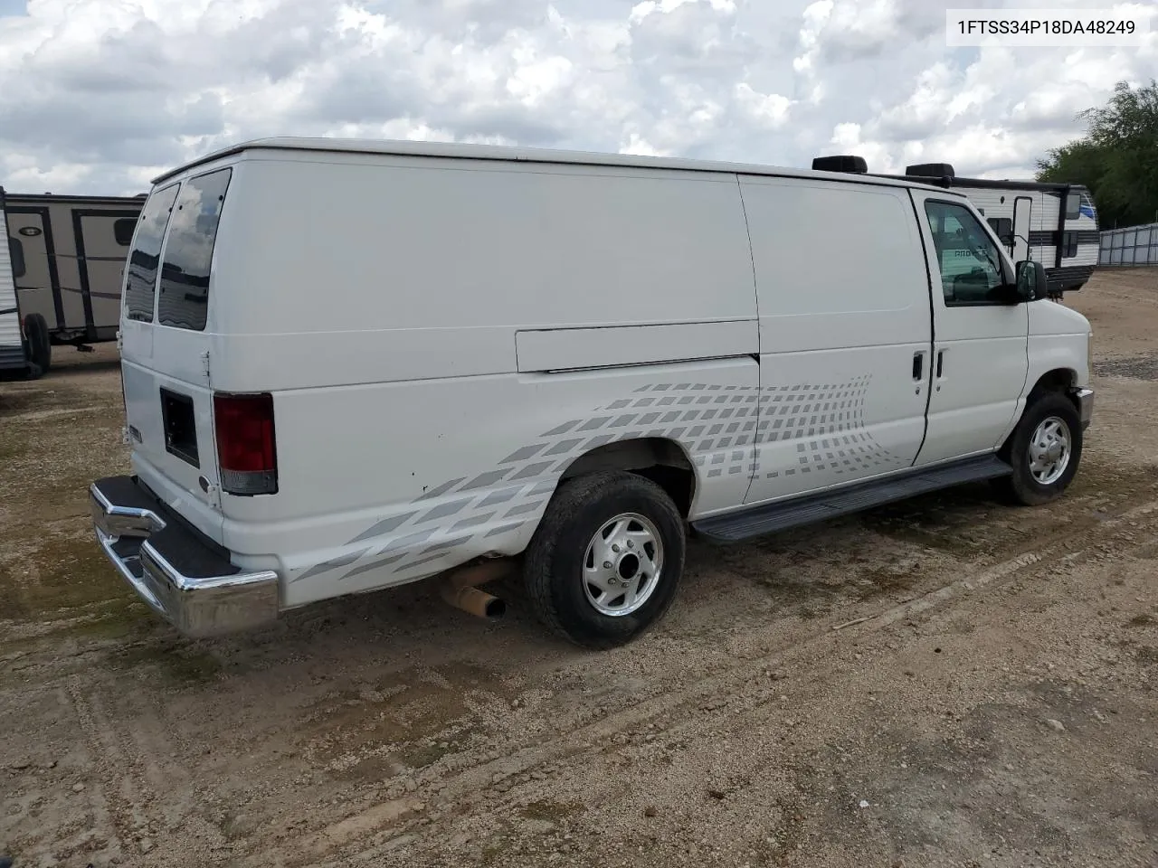 2008 Ford Econoline E350 Super Duty Van VIN: 1FTSS34P18DA48249 Lot: 69308874