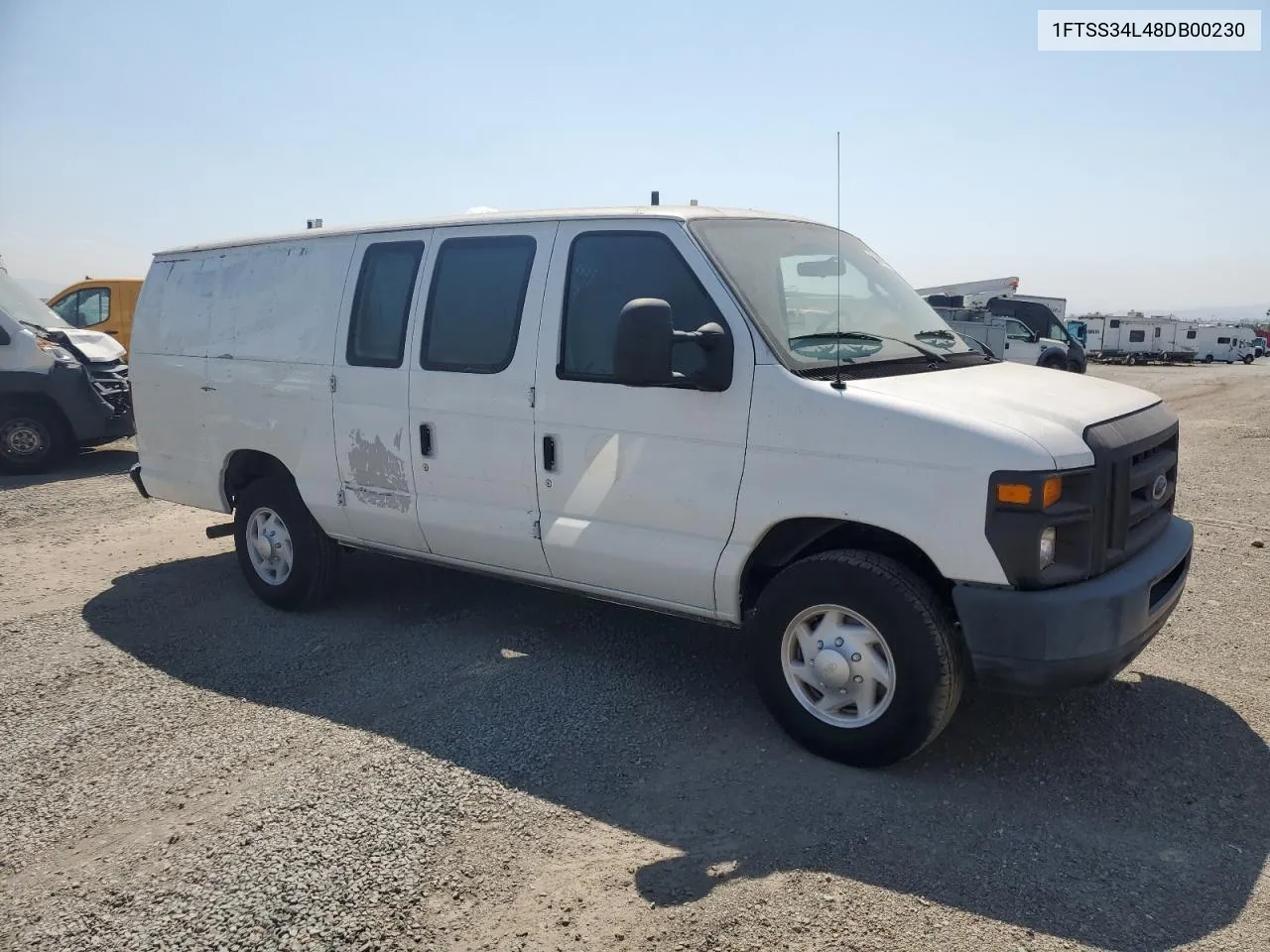 2008 Ford Econoline E350 Super Duty Van VIN: 1FTSS34L48DB00230 Lot: 69650604