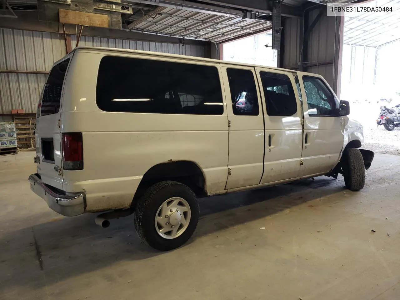 2008 Ford Econoline E350 Super Duty Wagon VIN: 1FBNE31L78DA50484 Lot: 69711734