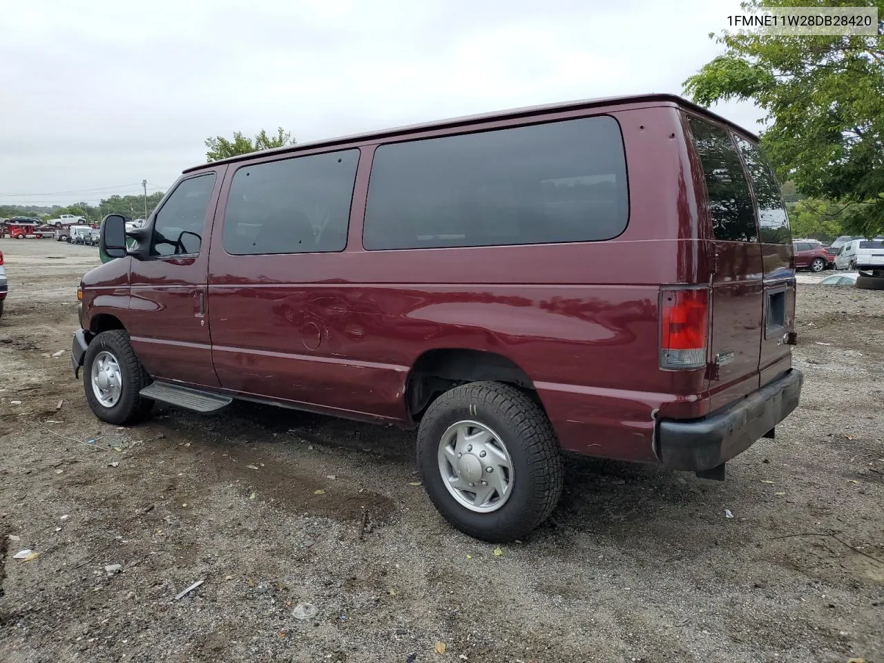 2008 Ford Econoline E150 Wagon VIN: 1FMNE11W28DB28420 Lot: 69724594