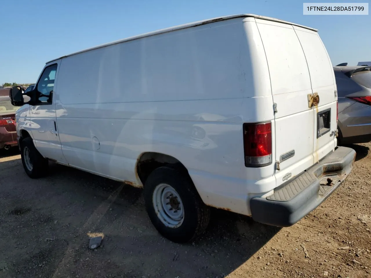 2008 Ford Econoline E250 Van VIN: 1FTNE24L28DA51799 Lot: 69932634