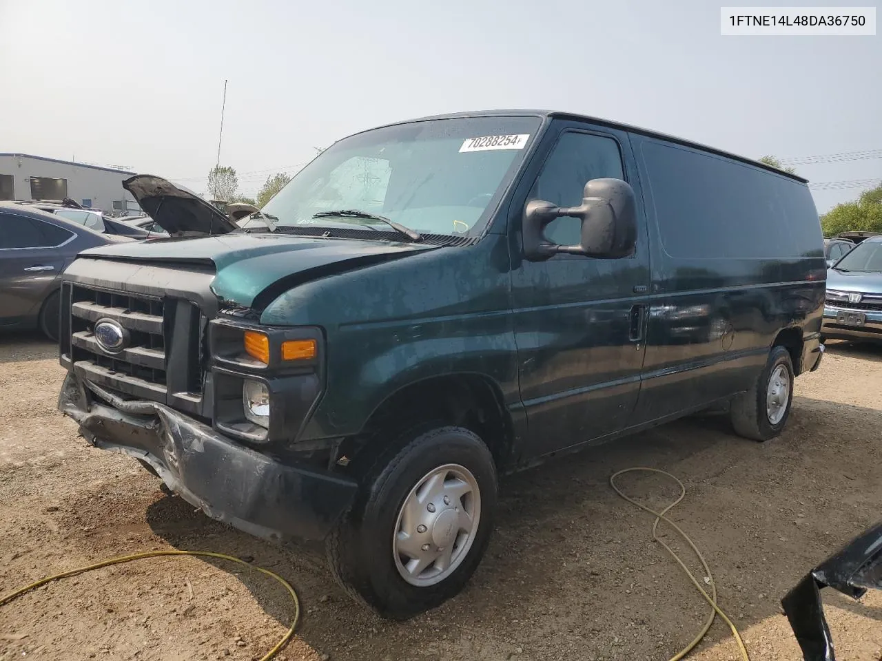 2008 Ford Econoline E150 Van VIN: 1FTNE14L48DA36750 Lot: 70288254