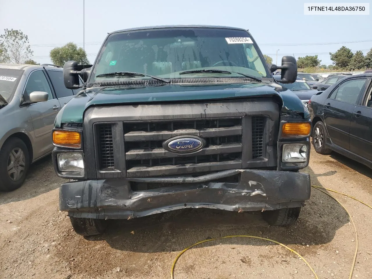 2008 Ford Econoline E150 Van VIN: 1FTNE14L48DA36750 Lot: 70288254