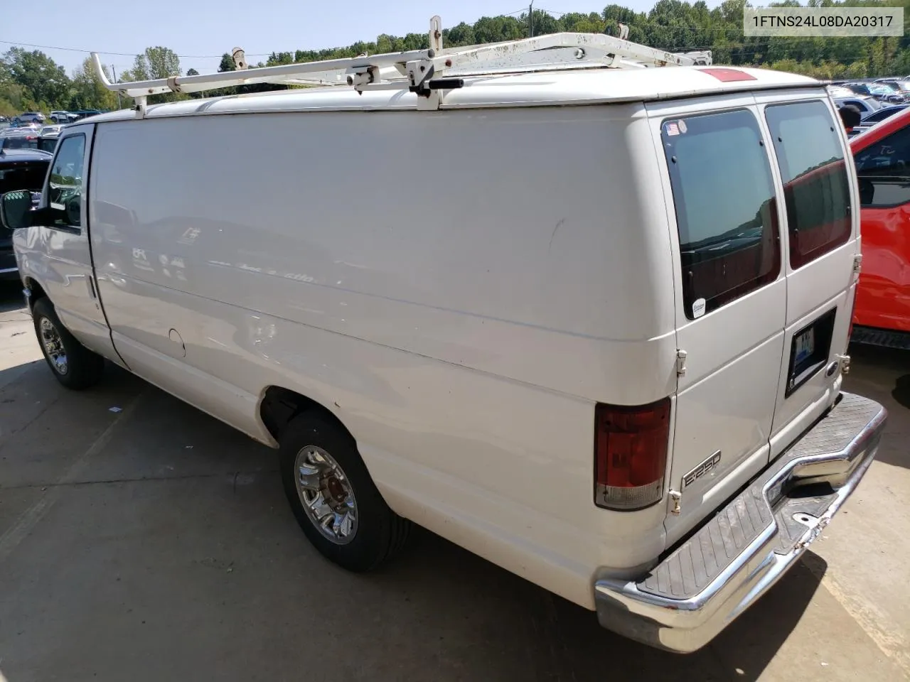 2008 Ford Econoline E250 Van VIN: 1FTNS24L08DA20317 Lot: 70850904