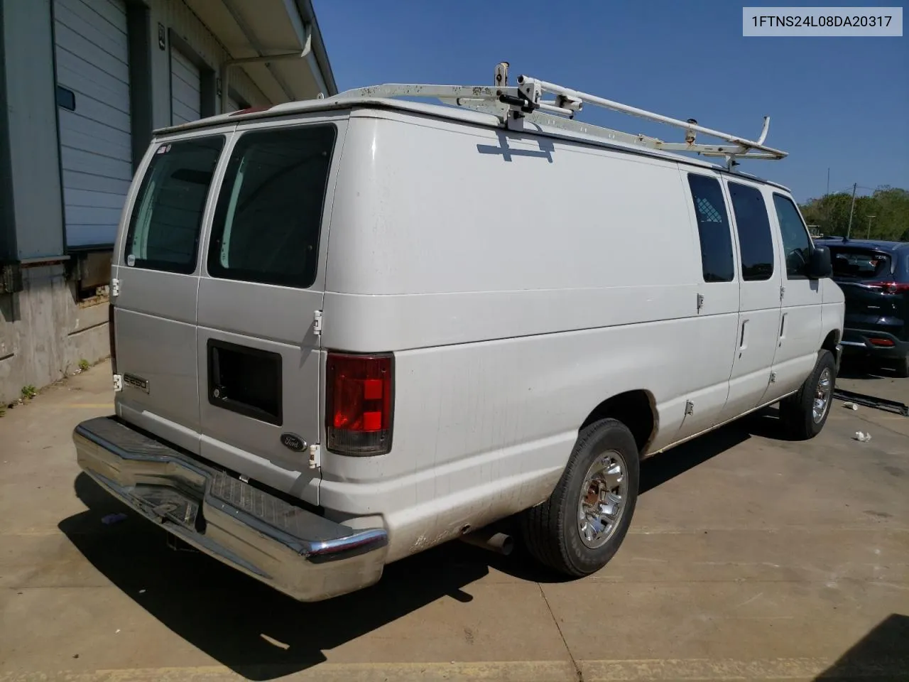 2008 Ford Econoline E250 Van VIN: 1FTNS24L08DA20317 Lot: 70850904