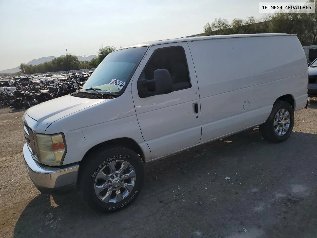 2008 Ford Econoline E250 Van VIN: 1FTNE24L48DA10865 Lot: 70858474