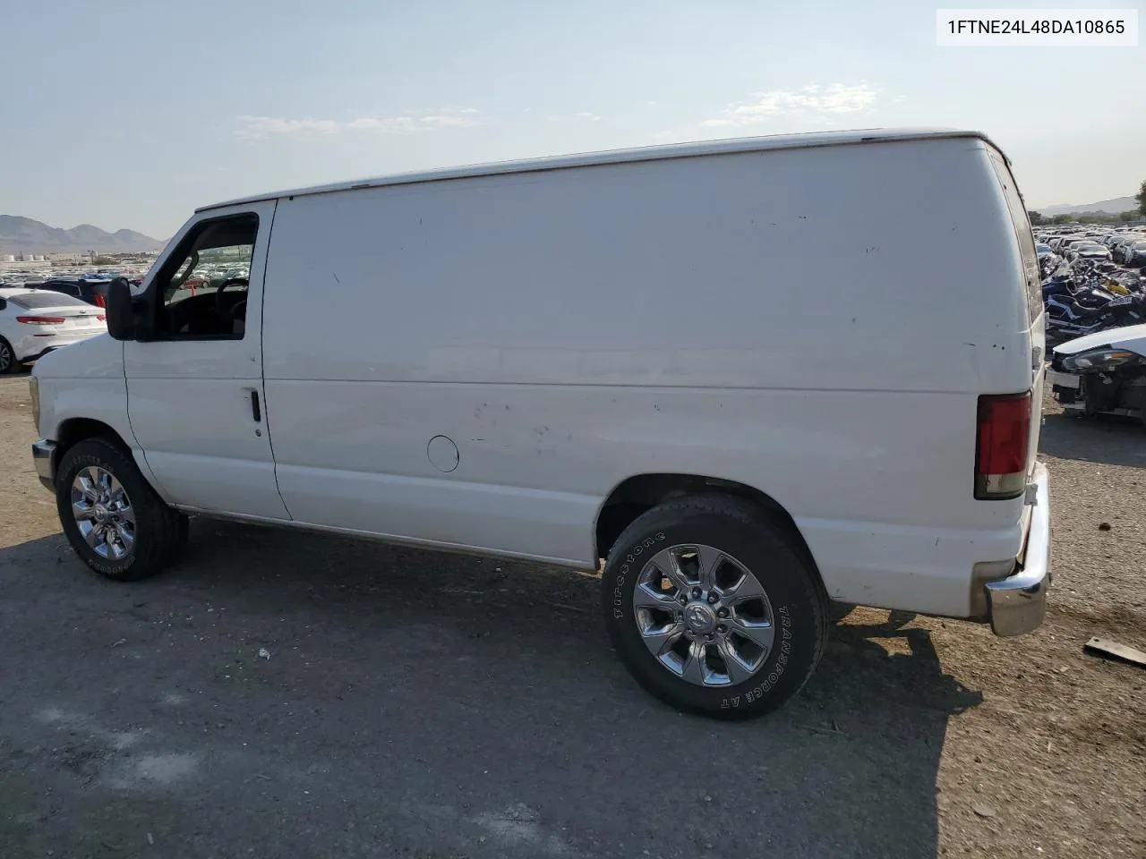 2008 Ford Econoline E250 Van VIN: 1FTNE24L48DA10865 Lot: 70858474