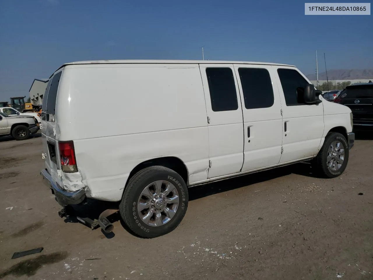 2008 Ford Econoline E250 Van VIN: 1FTNE24L48DA10865 Lot: 70858474