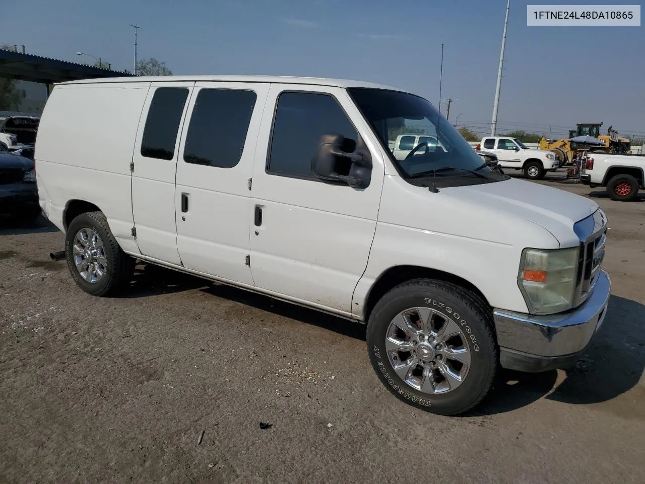 2008 Ford Econoline E250 Van VIN: 1FTNE24L48DA10865 Lot: 70858474