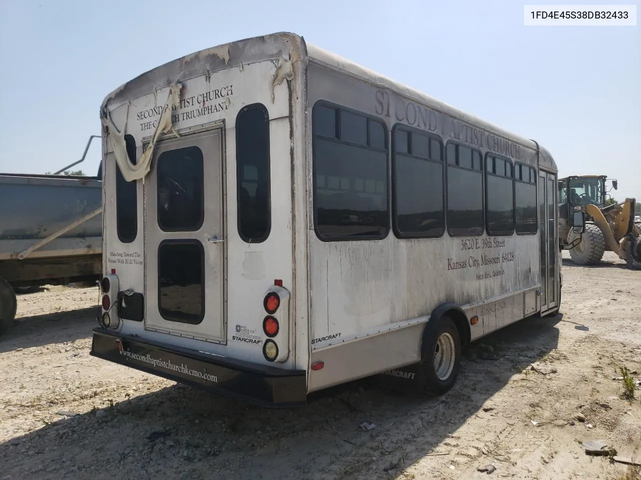 2008 Ford Econoline E450 Super Duty Cutaway Van VIN: 1FD4E45S38DB32433 Lot: 72068194