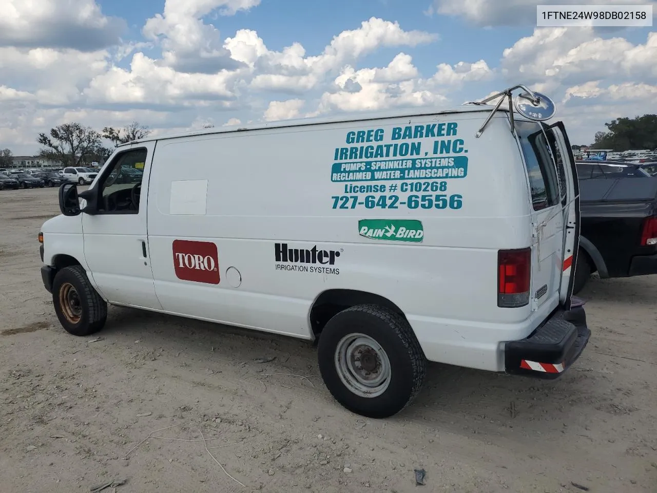 2008 Ford Econoline E250 Van VIN: 1FTNE24W98DB02158 Lot: 72464884